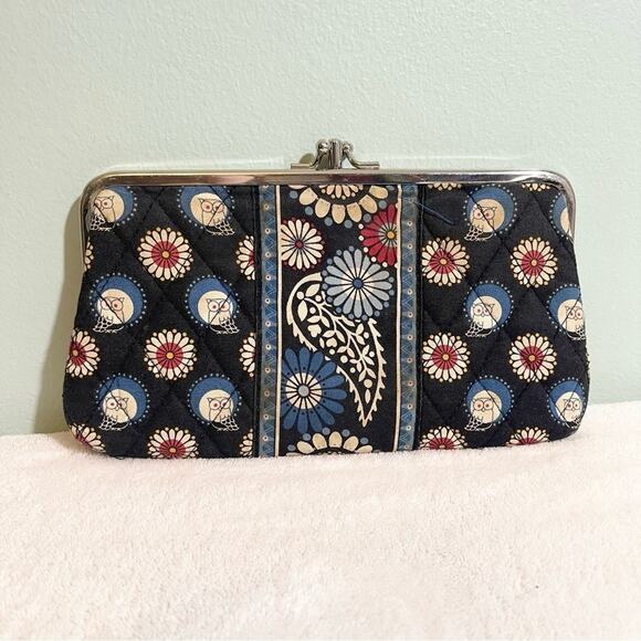 Vera Bradley Patterned Clasp Wallet - Picture 1 of 11
